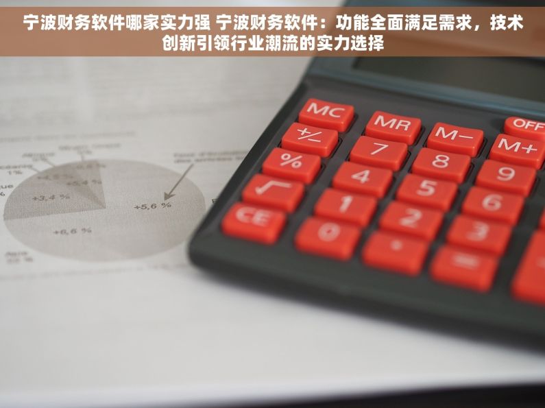宁波财务软件哪家实力强 宁波财务软件：功能全面满足需求，技术创新引领行业潮流的实力选择