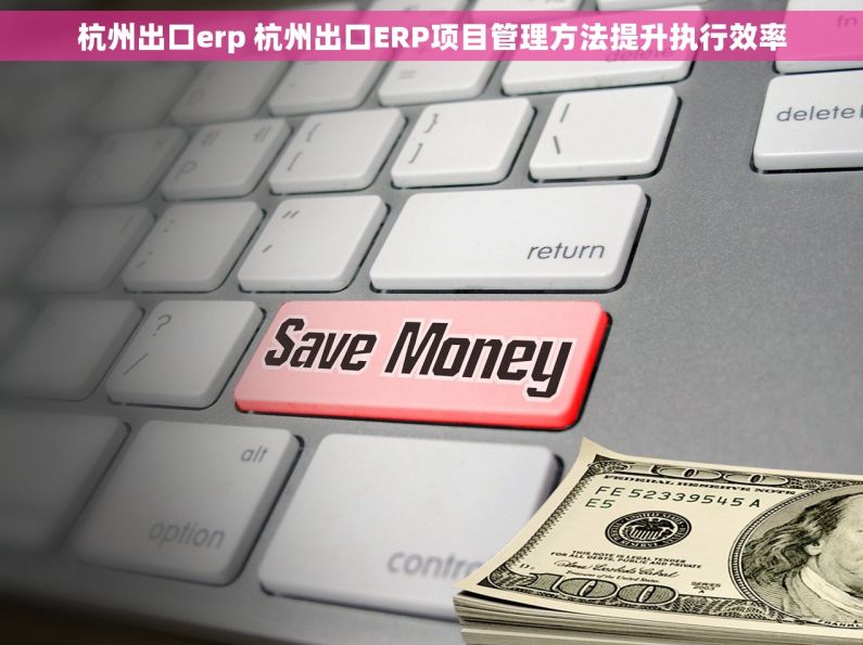 杭州出口erp 杭州出口ERP项目管理方法提升执行效率