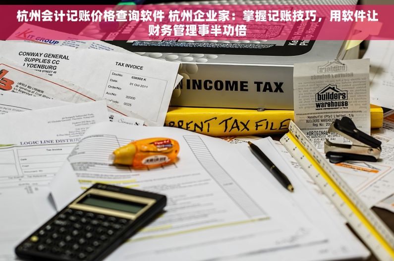 杭州会计记账价格查询软件 杭州企业家：掌握记账技巧，用软件让财务管理事半功倍