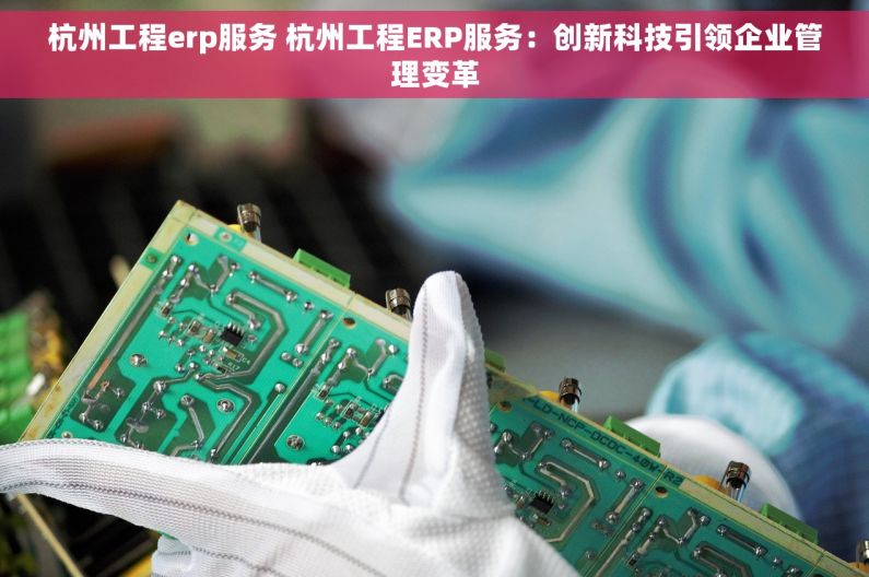 杭州工程erp服务 杭州工程ERP服务：创新科技引领企业管理变革
