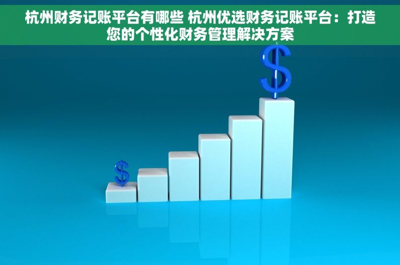 杭州财务记账平台有哪些 杭州优选财务记账平台：打造您的个性化财务管理解决方案