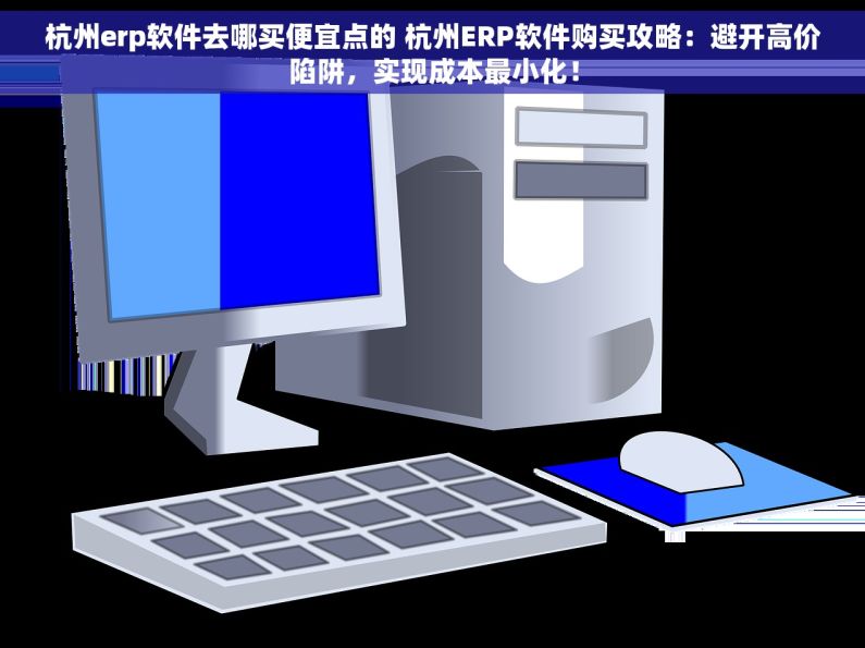 杭州erp软件去哪买便宜点的 杭州ERP软件购买攻略：避开高价陷阱，实现成本最小化！