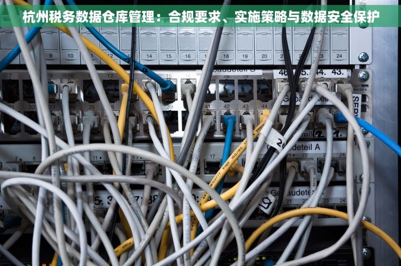 杭州税务数据仓库管理：合规要求、实施策略与数据安全保护