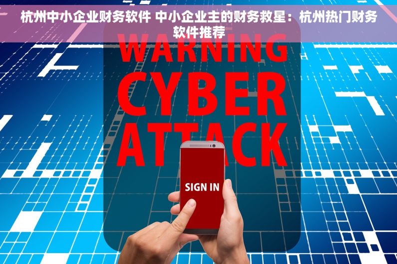 杭州中小企业财务软件 中小企业主的财务救星：杭州热门财务软件推荐