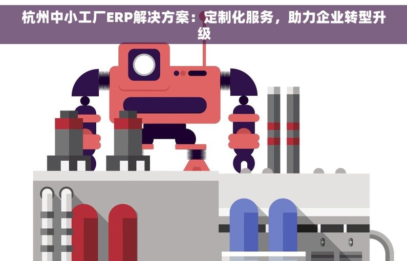 杭州中小工厂ERP解决方案：定制化服务，助力企业转型升级