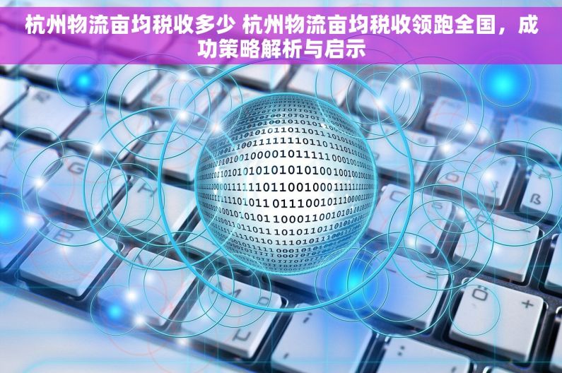 杭州物流亩均税收多少 杭州物流亩均税收领跑全国，成功策略解析与启示