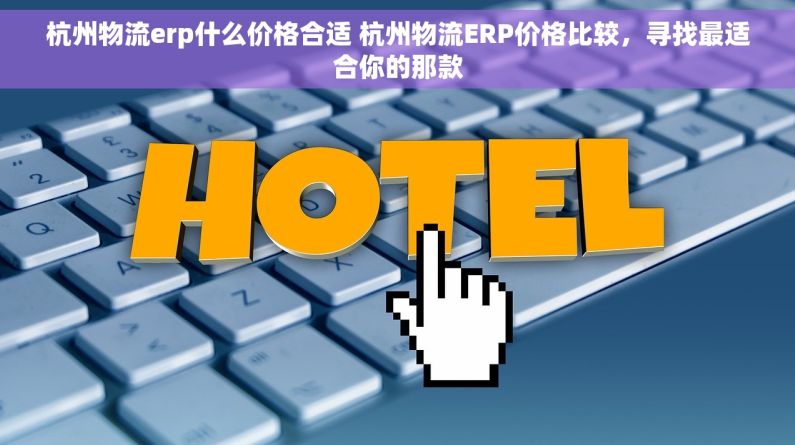 杭州物流erp什么价格合适 杭州物流ERP价格比较，寻找最适合你的那款