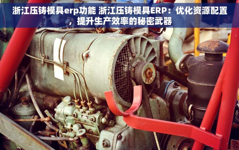 浙江压铸模具erp功能 浙江压铸模具ERP：优化资源配置，提升生产效率的秘密武器