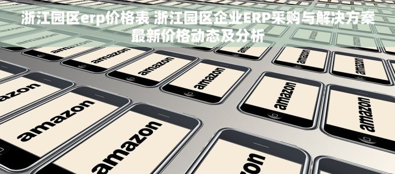 浙江园区erp价格表 浙江园区企业ERP采购与解决方案最新价格动态及分析