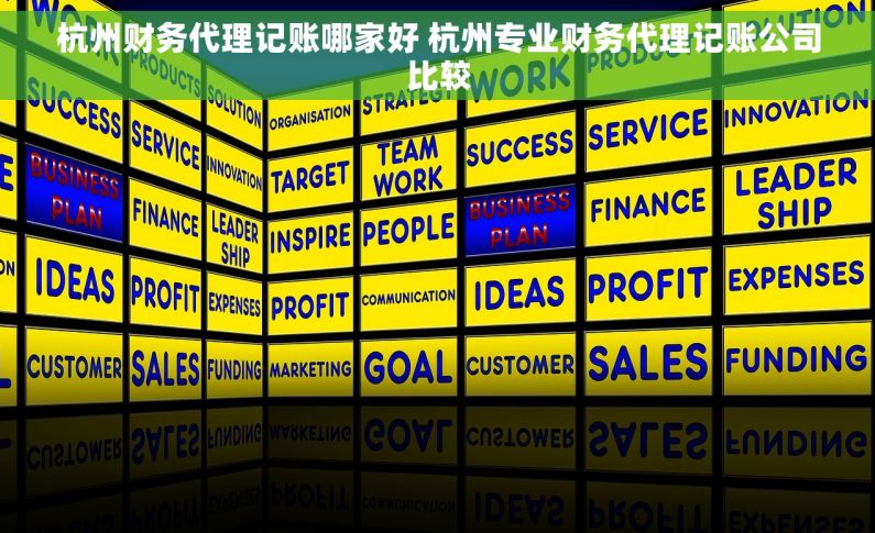 杭州财务代理记账哪家好 杭州专业财务代理记账公司比较