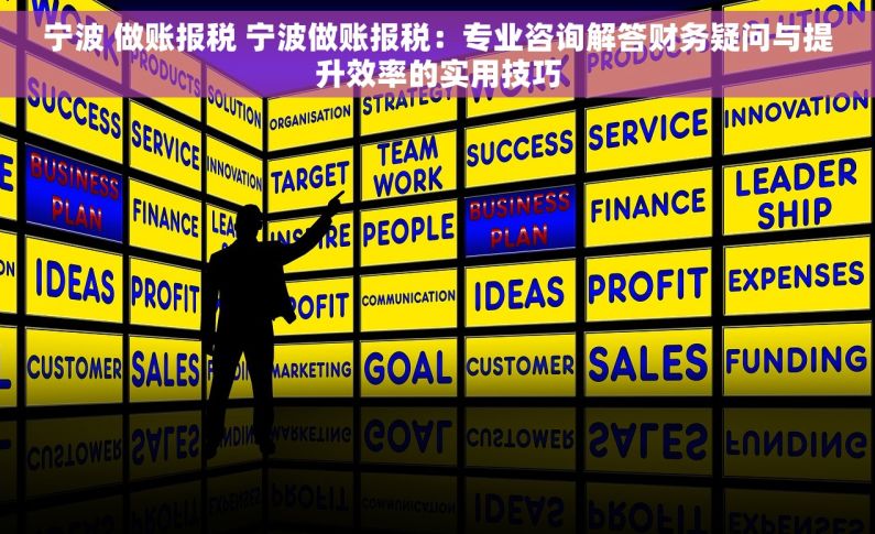 宁波 做账报税 宁波做账报税：专业咨询解答财务疑问与提升效率的实用技巧