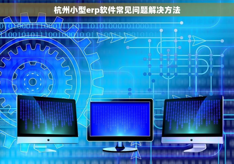 杭州小型erp软件常见问题解决方法