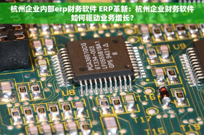 杭州企业内部erp财务软件 ERP革新：杭州企业财务软件如何驱动业务增长？