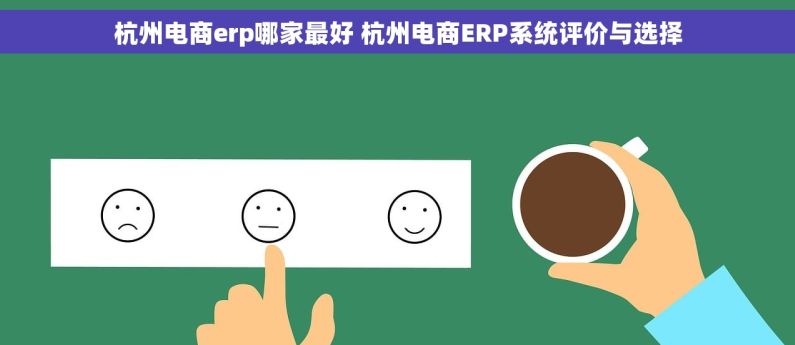 杭州电商erp哪家最好 杭州电商ERP系统评价与选择