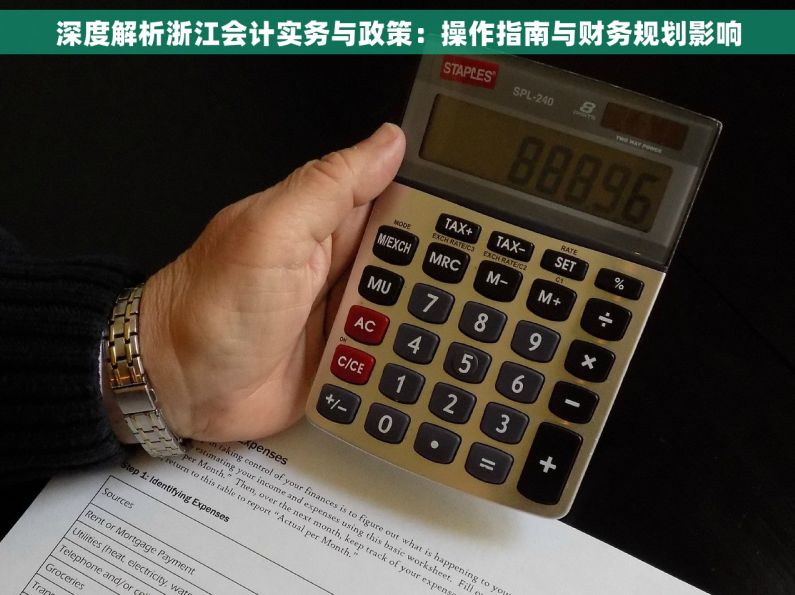 深度解析浙江会计实务与政策：操作指南与财务规划影响