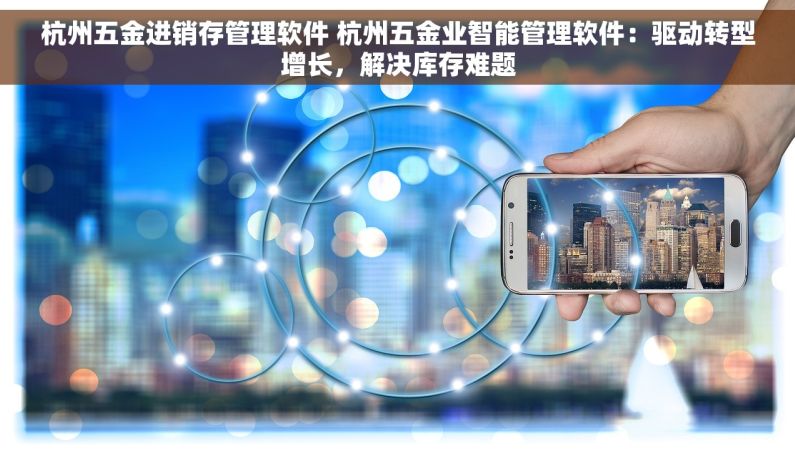 杭州五金进销存管理软件 杭州五金业智能管理软件：驱动转型增长，解决库存难题