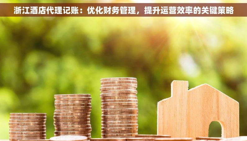 浙江酒店代理记账：优化财务管理，提升运营效率的关键策略