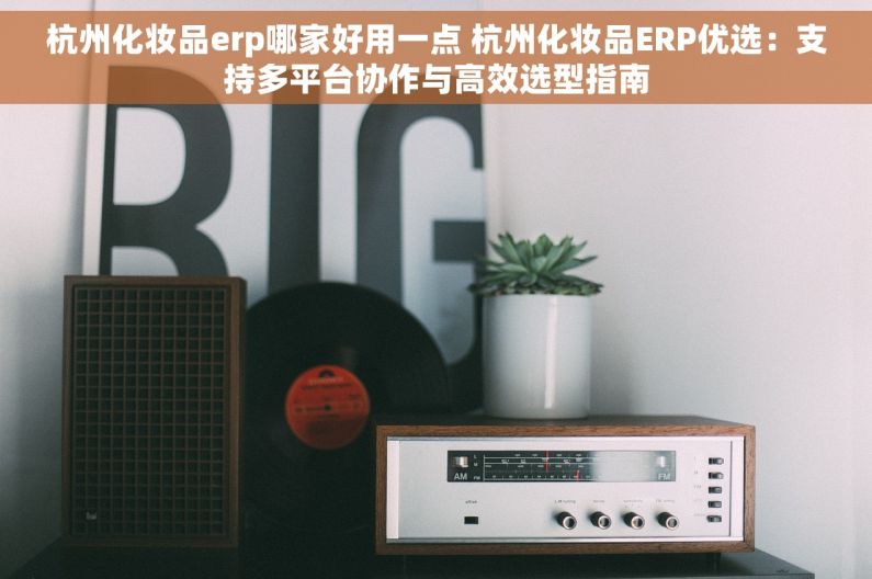 杭州化妆品erp哪家好用一点 杭州化妆品ERP优选：支持多平台协作与高效选型指南