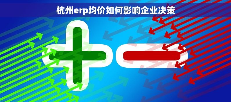 杭州erp均价如何影响企业决策