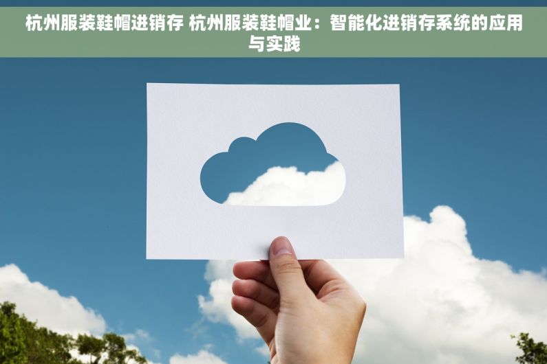杭州服装鞋帽进销存 杭州服装鞋帽业：智能化进销存系统的应用与实践