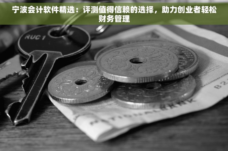 宁波会计软件精选：评测值得信赖的选择，助力创业者轻松财务管理