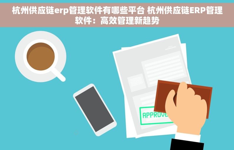 杭州供应链erp管理软件有哪些平台 杭州供应链ERP管理软件：高效管理新趋势
