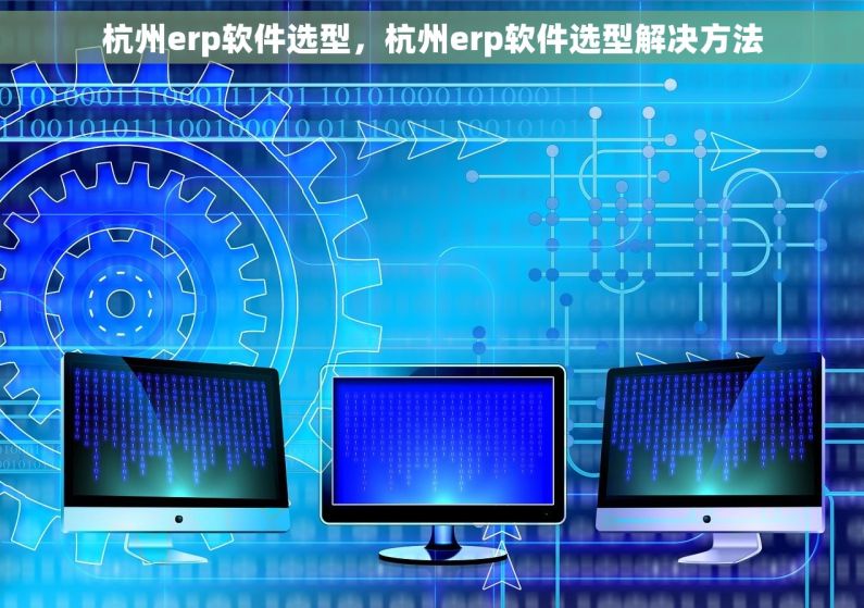 杭州erp软件选型，杭州erp软件选型解决方法