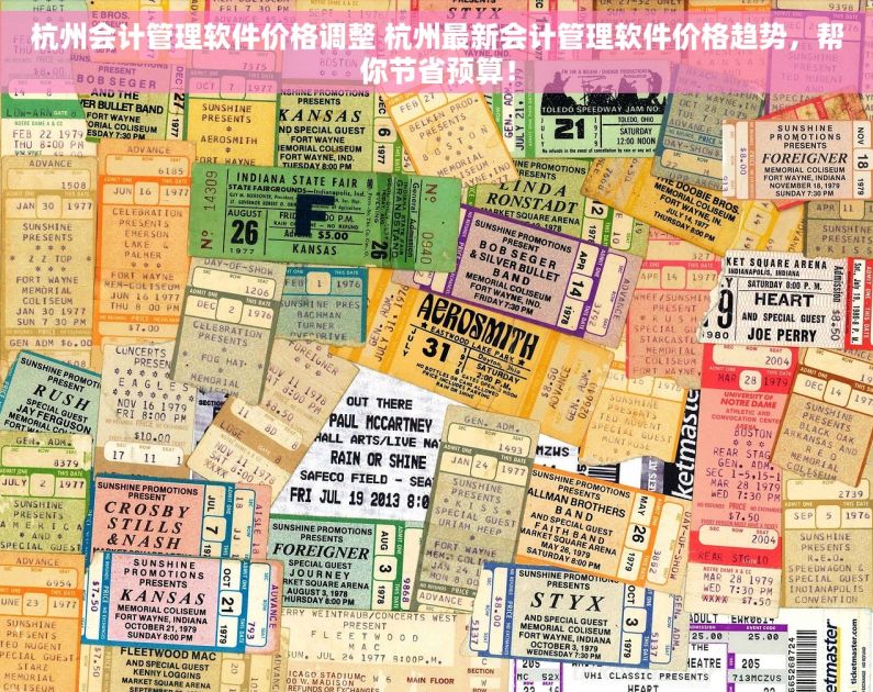 杭州会计管理软件价格调整 杭州最新会计管理软件价格趋势，帮你节省预算！