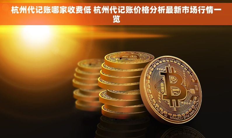杭州代记账哪家收费低 杭州代记账价格分析最新市场行情一览
