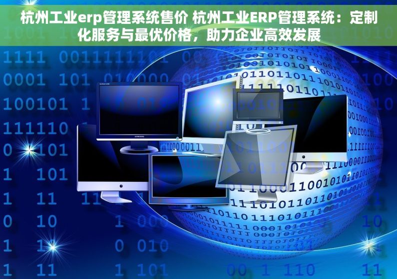 杭州工业erp管理系统售价 杭州工业ERP管理系统：定制化服务与最优价格，助力企业高效发展