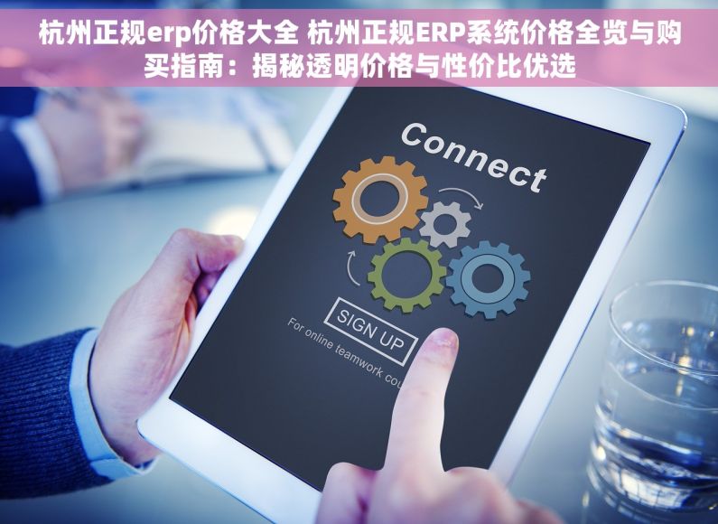 杭州正规erp价格大全 杭州正规ERP系统价格全览与购买指南：揭秘透明价格与性价比优选