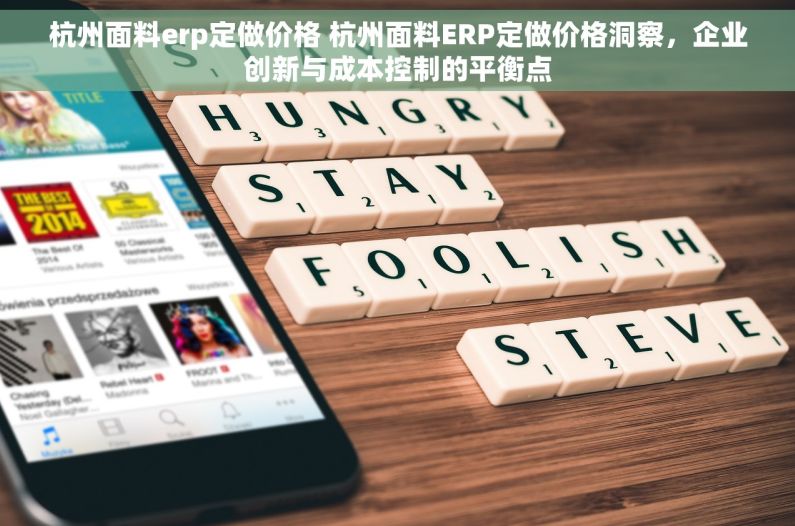 杭州面料erp定做价格 杭州面料ERP定做价格洞察，企业创新与成本控制的平衡点