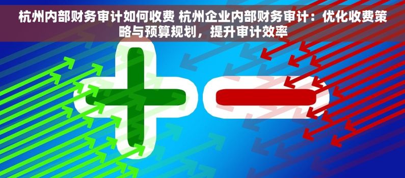 杭州内部财务审计如何收费 杭州企业内部财务审计：优化收费策略与预算规划，提升审计效率