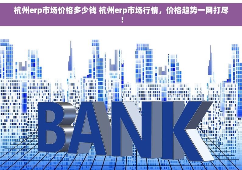 杭州erp市场价格多少钱 杭州erp市场行情，价格趋势一网打尽！