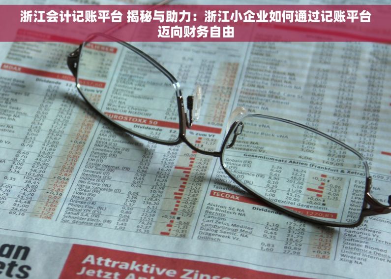 浙江会计记账平台 揭秘与助力：浙江小企业如何通过记账平台迈向财务自由
