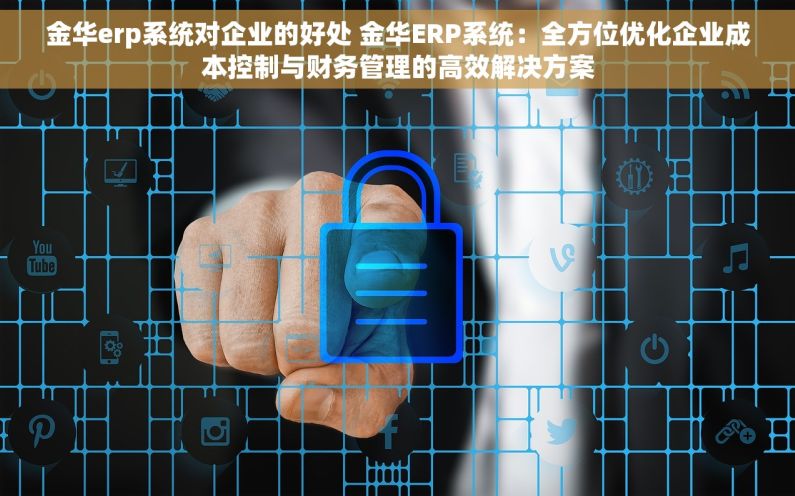 金华erp系统对企业的好处 金华ERP系统：全方位优化企业成本控制与财务管理的高效解决方案