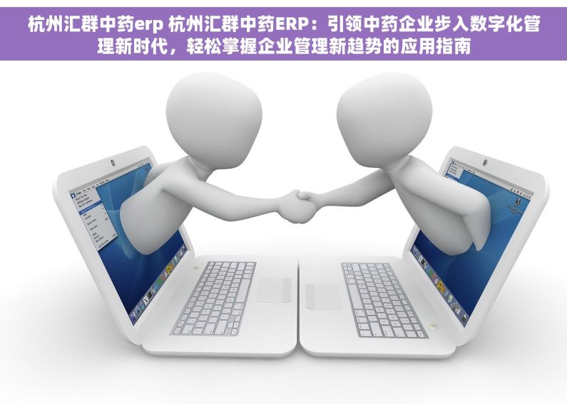 杭州汇群中药erp 杭州汇群中药ERP：引领中药企业步入数字化管理新时代，轻松掌握企业管理新趋势的应用指南