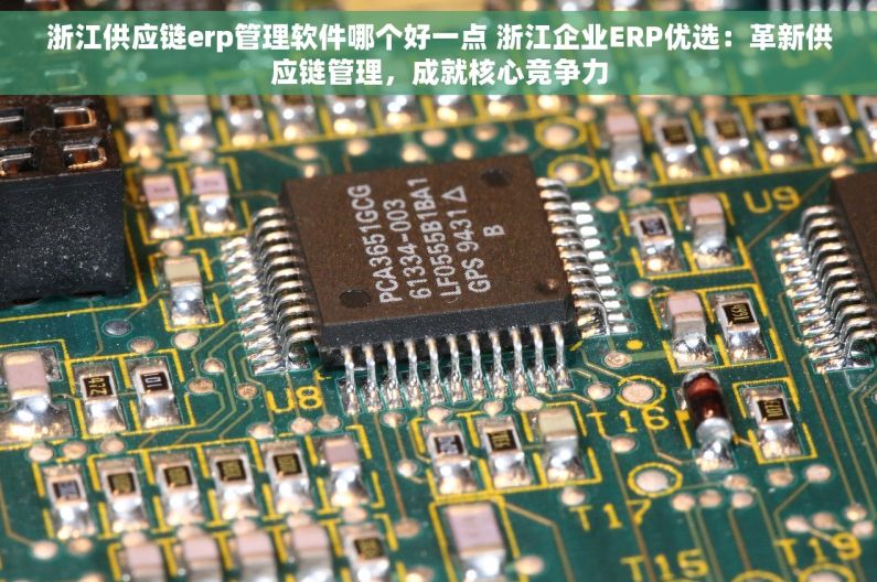浙江供应链erp管理软件哪个好一点 浙江企业ERP优选：革新供应链管理，成就核心竞争力