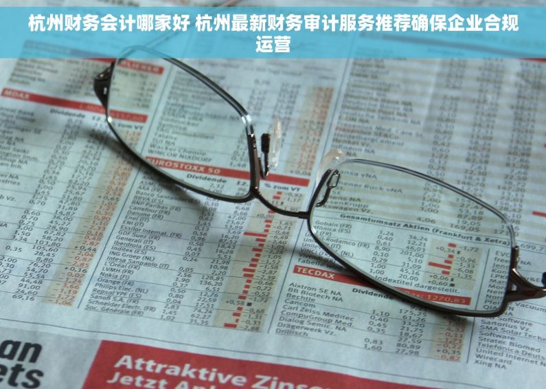 杭州财务会计哪家好 杭州最新财务审计服务推荐确保企业合规运营