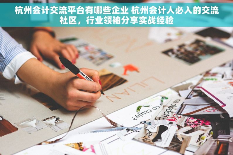 杭州会计交流平台有哪些企业 杭州会计人必入的交流社区，行业领袖分享实战经验