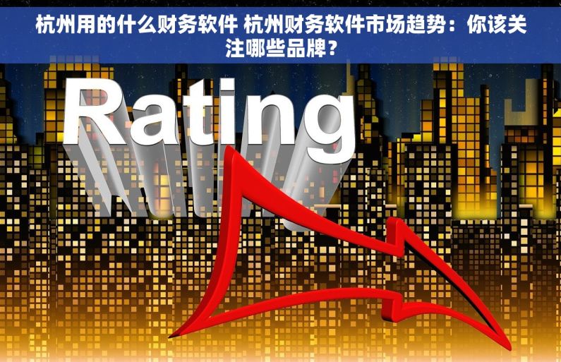 杭州用的什么财务软件 杭州财务软件市场趋势：你该关注哪些品牌？