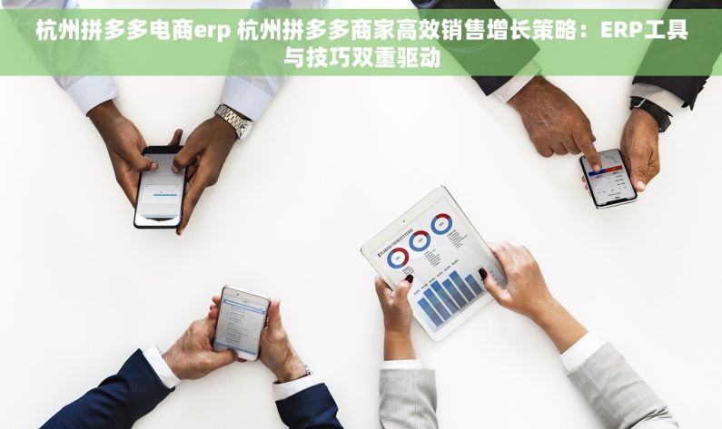 杭州拼多多电商erp 杭州拼多多商家高效销售增长策略：ERP工具与技巧双重驱动