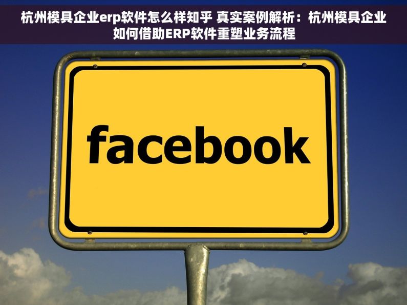杭州模具企业erp软件怎么样知乎 真实案例解析：杭州模具企业如何借助ERP软件重塑业务流程