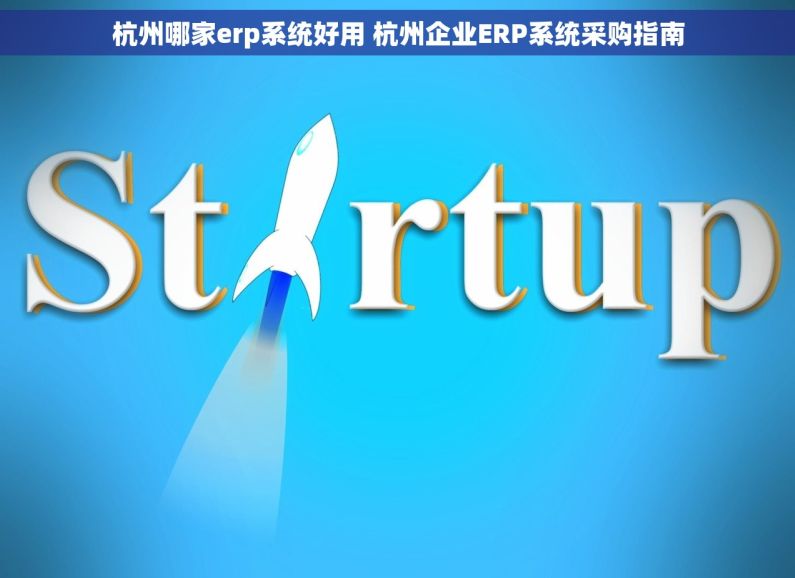 杭州哪家erp系统好用 杭州企业ERP系统采购指南
