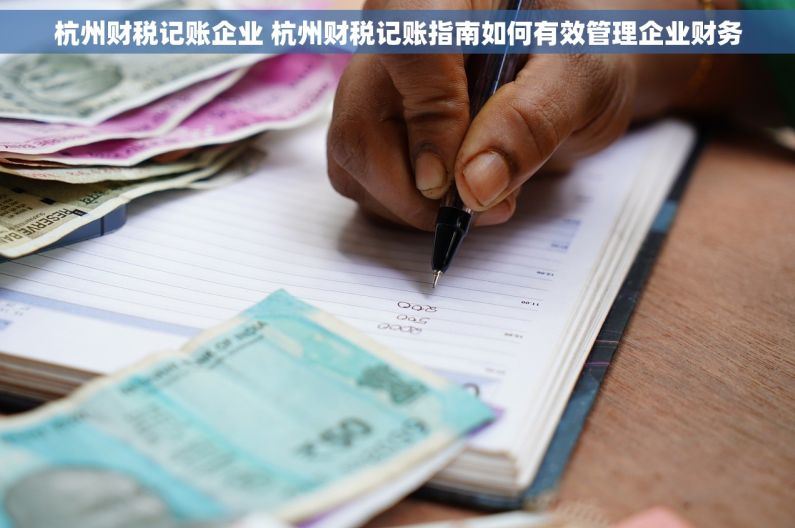 杭州财税记账企业 杭州财税记账指南如何有效管理企业财务