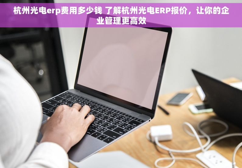 杭州光电erp费用多少钱 了解杭州光电ERP报价，让你的企业管理更高效