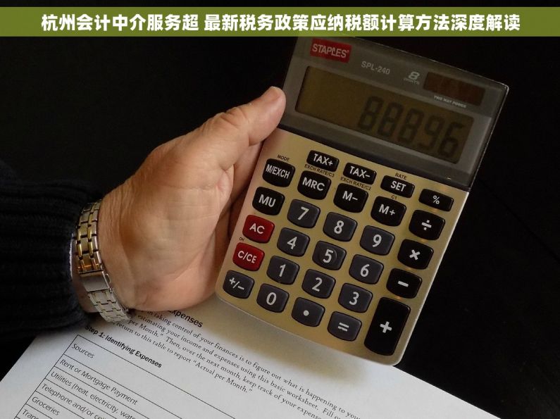 杭州会计中介服务超 最新税务政策应纳税额计算方法深度解读