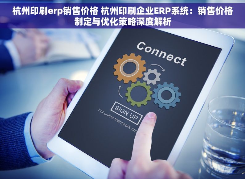 杭州印刷erp销售价格 杭州印刷企业ERP系统：销售价格制定与优化策略深度解析