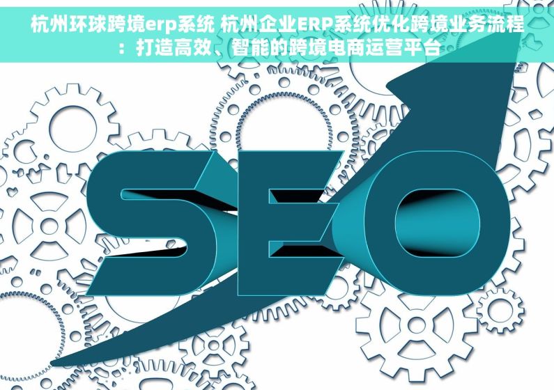 杭州环球跨境erp系统 杭州企业ERP系统优化跨境业务流程：打造高效、智能的跨境电商运营平台
