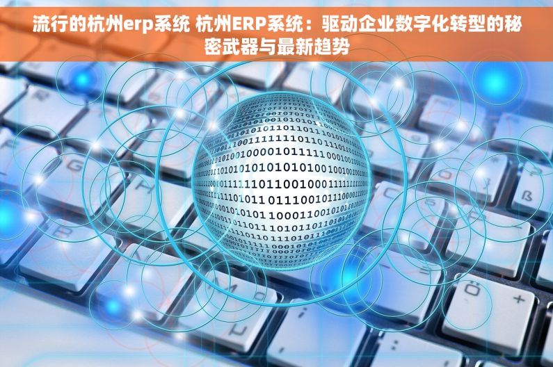 流行的杭州erp系统 杭州ERP系统：驱动企业数字化转型的秘密武器与最新趋势